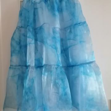 Midi suknja na volane