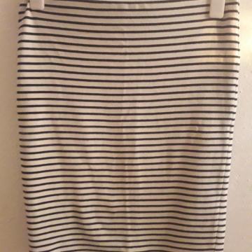 Mornarski uzorak suknja na pruge 38 40