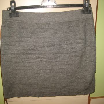 PROMOD SIVA SUKNJA NA GUMU VEL. UNI