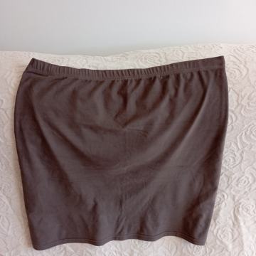 rastezljiva smeđa kao pliš XXL