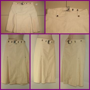 NOVA SAMT SAMTANA SUKNJA ŠOS 42 L XL PLISIRANA