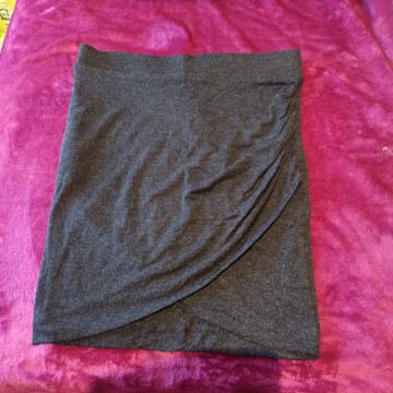 SIVA SUKNJA ŠOS MINICA PREKLOP S 36