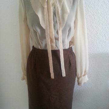 Smeđa suknja 36 38