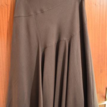 Suknja boja čokolade 42