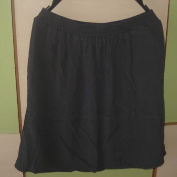 SUKNJA NA GUMU PETROLEJ PLAVA BOJA VEL. UNI