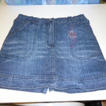 Suknja jeans COCONUT, vel. 152. Mini duljina.