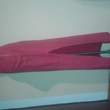 Suknja, lan, crvena, veličina 38