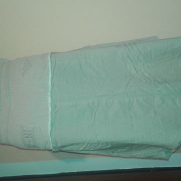 Suknja, lan-pamuk, vezena, veličina 42