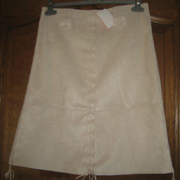 BRUŠENA KOŽA SUKNJA vel.M