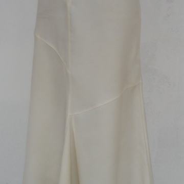 Bijela midi suknja 38