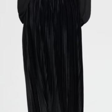 SINSAY CRNA BARŠUNASTA SUKNJA VEL.S - NOVO