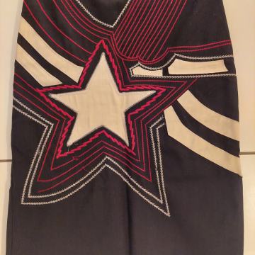 Suknja s vezenom zvijezdom Replay