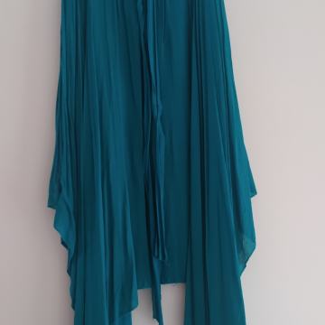 Tirkizna maksi suknja unu