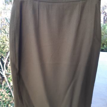 Uska suknja senf boje, 42