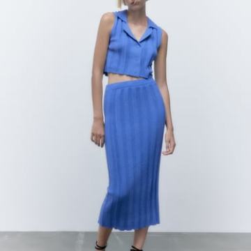 NOVA Zara pletena suknja, vel.M