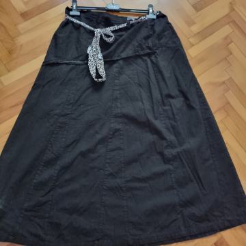 Ženska duga pamučna suknja vel 46