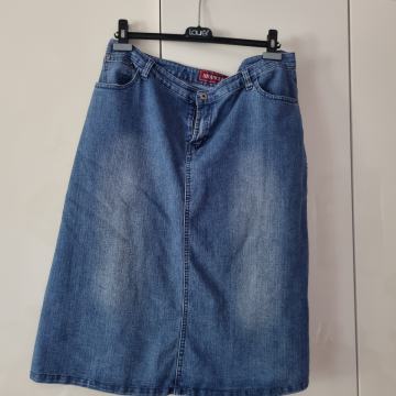 Ženska traper suknja vel 48 ili XXXL