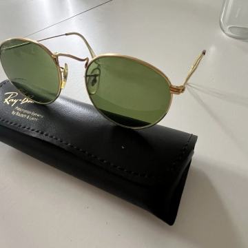 Ray Ban Bausch-  Lomb , W0603 Vintage , round metal Arista