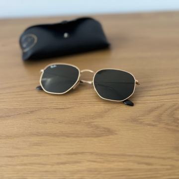 Ray Ban Hexagonal - zlatno zelene