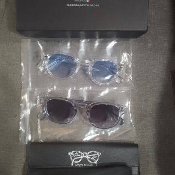 Sunčane naočale Marco Moretti - 2 para - prozirni okviri - novo