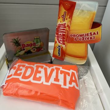 Cedevita ruksak + stalci