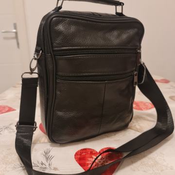 Kožna muška torbica - nazovite na mob