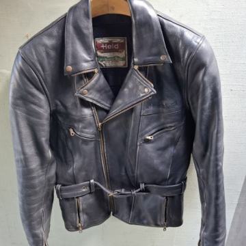 Masivna kožna jakna br.50-52.