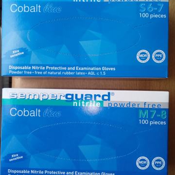 paket od dvije kutije jednokratnih rukavica