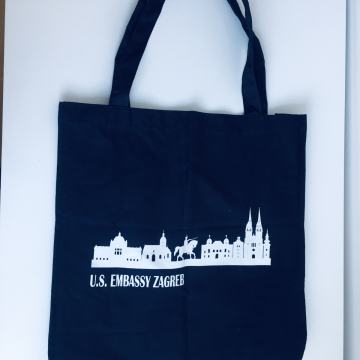 NOVA PLATNENA TORBA - ZAGREB