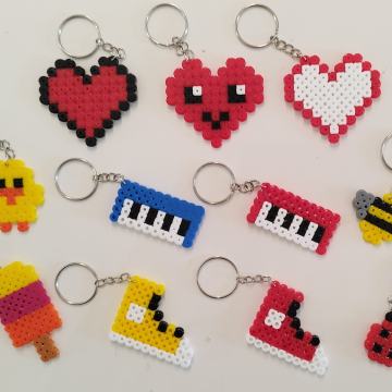 Privjesci za ključeve, Perler Beads, razni motivi