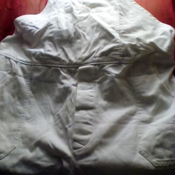 RADNE HLACE br.60-Bijele s tregerima