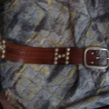 PRILIKA--Remen KOŽNI  D=100cm, Š=5cm,vidi slike !