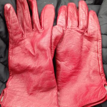 Rukavice vel.L-Crvene-Koža
