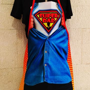 Šaljiva sexy muška pregača 1 SUPER DAD - SUPER TATA