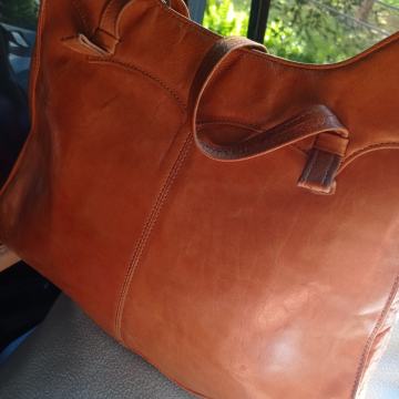 Torba-koža-Boho stil