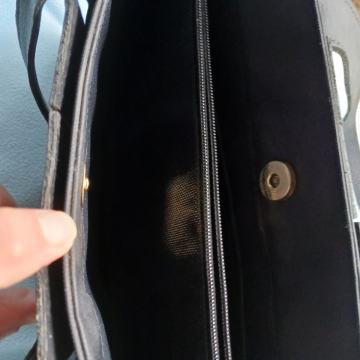 TORBA KOZNA-rucni rad S-36cm,V27cm