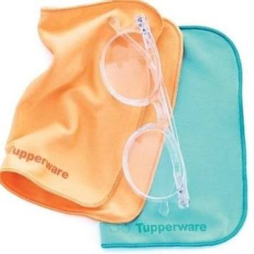 Tupperware set krpa za naočale mikrofibra krpice