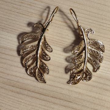 Unikatne portugalske filigran naušnice