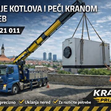DIZANJE KOTLOVA I PEĆI KRANOM ZAGREB