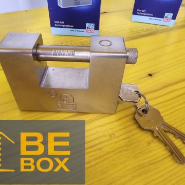Njemački Basi lokot za brodski kontejner - LockBox - Masa = 1.142 g