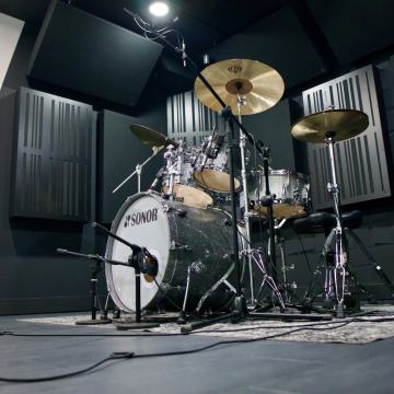 Anthill akustični paneli - opremanje sobe za snimanje bubnjeva