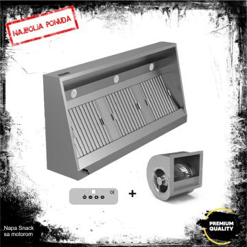 Napa Inox ugostiteljska sa motorom, kosi tip