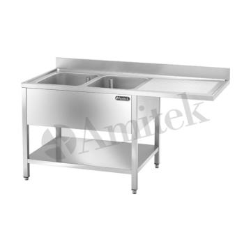 SUDOPER 2 KORITA SA SMJEŠTAJEM ZA PERILICU 1800x700x950mm