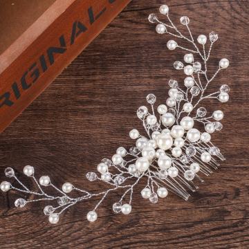 Ukras za kosu za mladu, svadbeni ukras za frizuru, ukras s perlicama