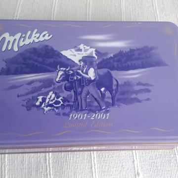 MILKA - UKRASNA METALNA KUTIJA IZ 2002. GODINE