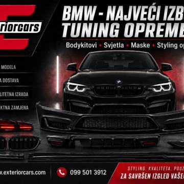 BMW - NAJVEĆI IZBOR TUNING OPREME ZA PRETVORBU