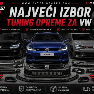 VOLKSWAGEN - NAJVEĆI IZBOR TUNING OPREME ZA PRETVORBU