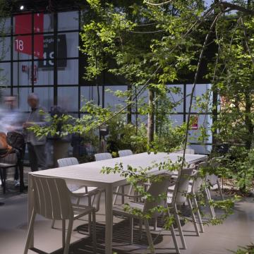 Nardi TIBERINA s rukonaslonom stolice za terasu, kafiće i resto