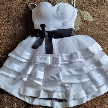 BIJELA SVECANA HALJINA VJENCANICA vel. 36 / 38