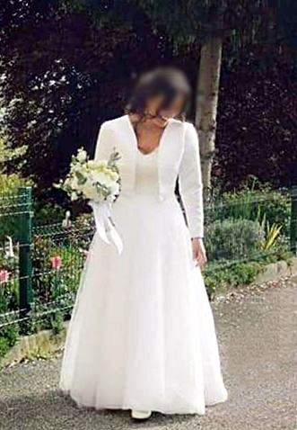 Bijela vjenčanica // decentna i elegantna // super povoljno!